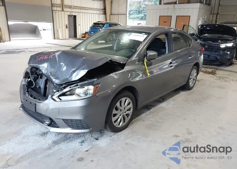 2018 Nissan Sentra Sv из США, поврежденный, VIN 3N1AB7AP8JL619889